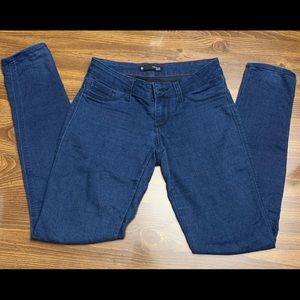 Love Culture Dark Blue Stretch Jeggings, Size S